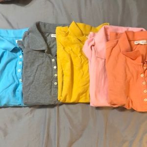 5 Aeropostale Polo-shirts